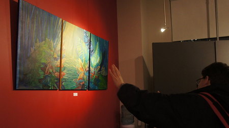 Vernissage Triptyque Topical - Montr&eacute;al, Canada.