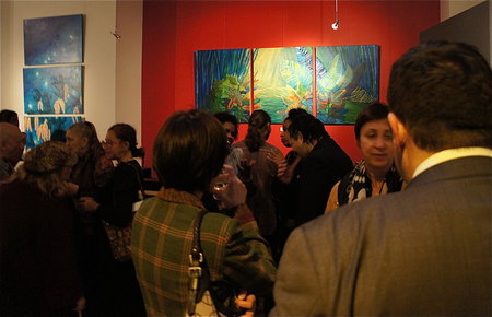 Vernissage Triptyque Topical - Montr&eacute;al, Canada.
