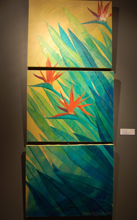 Vernissage Triptyque Topical - Montr&eacute;al, Canada.