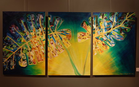 Vernissage Triptyque Topical - Montr&eacute;al, Canada.