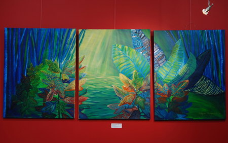 Vernissage Triptyque Topical - Montr&eacute;al, Canada.
