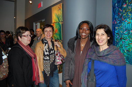 Vernissage Triptyque Topical - Montr&eacute;al, Canada.