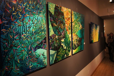 Vernissage Triptyque Topical - Montr&eacute;al, Canada.